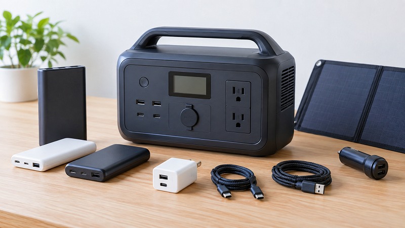 トランクルームへの持ち込みに注意したいポータブル電源