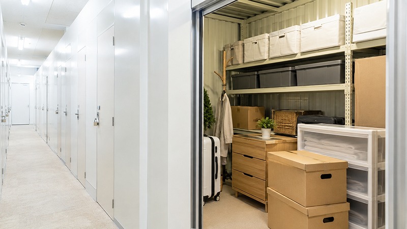 キュラーズの契約前に確認したい屋内型トランクルームのイメージ