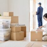 宅配型トランクルームで荷物を保管するイメージ