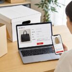 minikuraで預けた荷物をオークション出品するイメージ