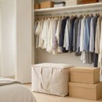 minikuraクローゼットプランで衣類を保管するイメージ